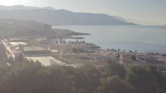 Webcam Spalato: Spiaggia di Žnjan e Impianti Sportivi
