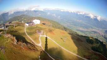 Webcam Brunico: Stazione Sciistica di Plan de Corones - Vista su Brunico