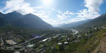 Webcam Leuk: 360°-Panorama Leuk - Dorf