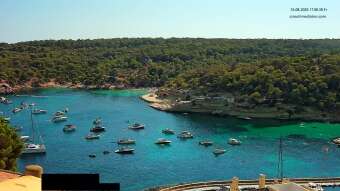 Webcam Portals Vells (Majorca): Cala Portals Vells