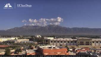 Webcam Rancho Cucamonga, California:  › North: Cucamonga Peak