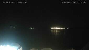 Webcam Imerovígli (Santorin): Udsigt fra Hotellet Heliotopos