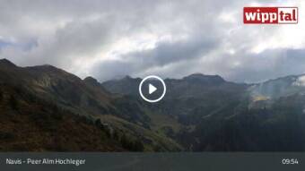 Webcam Navis: Peer Alm Hochleger
