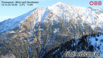 Webcam Bad Gastein: HD Panorama Thomaseck