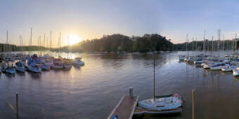 Webcam La Roche Bernard: Port de Plaisance