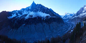 Webcam Chamonix-Mont Blanc: Gare du Montenvers Mer de Glace