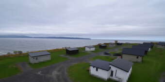 Webcam Gaspé: Chalets Nautika
