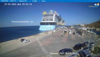 Webcam Mykonos: Port du Mykonos