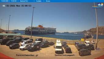 Webcam Santorini: Santorini Havn