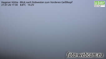 Webcam Mallnitz: HD Foto-Webcam Hagener Hütte