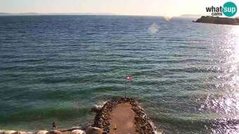 Webcam Podstrana: Plage de Podstrana – Vue en direct depuis Hotel Split