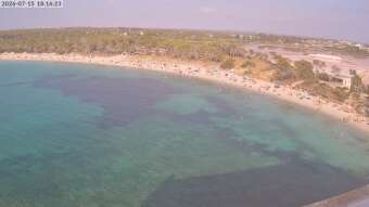 Webcam Colònia de Sant Pere (Majorca): Platja Estanys