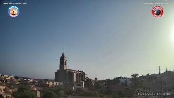 Webcam Santanyí (Majorque): L'Église Sant Andreu Apòstol