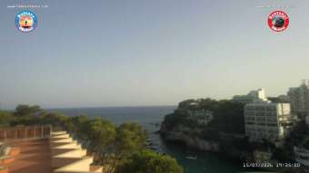 Webcam Cala Santanyí (Majorque): Cala Santanyí Bocana