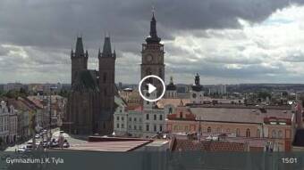 Webcam Hradec Králové: Gymnazium J. K. Tyla
