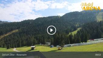 Webcam Zell am Ziller: Rosenalm