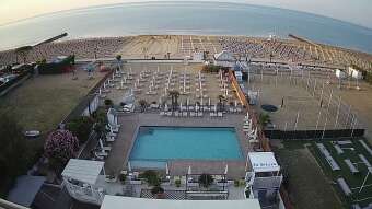 Webcam Jesolo: Udsigt over Stranden