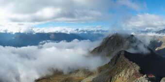 Webcam Fiesch: 250°-Panorama Eggishorn