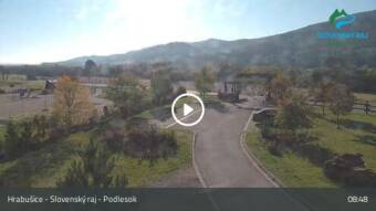 Webcam Hrabušice: Slovenský Raj - Podlesok