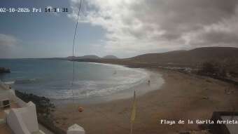 Webcam Arrieta (Lanzarote): Playa de la Garita
