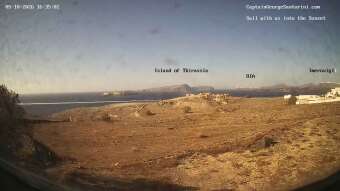 Webcam Santorin: Blick über Santorin
