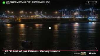 Webcam Las Palmas de Gran Canaria: Puerto de La Luz